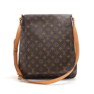 Louis Vuitto Musette Monogram Canvas Large Shoulder Bag