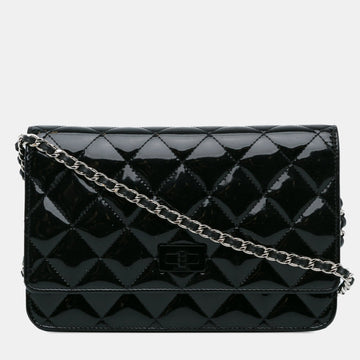 Quilted Patent Reissue 2.55 Wallet on Chain
