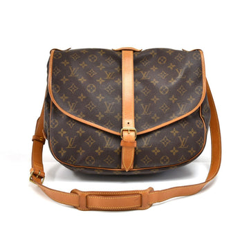 Louis Vuitto Saumur 35 Monogram Canvas Messenger Bag