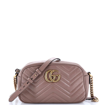 VS Marmont Shoulder Bag Matelasse Leather Small