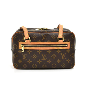 Louis Vuitto Cite MM Monogram Canvas Shoulder Bag