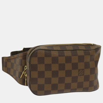 Brown Canvas Geronimos shoulder bag
