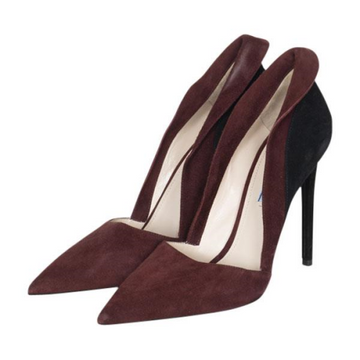 Prada Suede Colourblock Pumps