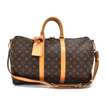 Louis Vuitto Keepall 45 Bandouliere Monogram Canvas Duffel Bag
