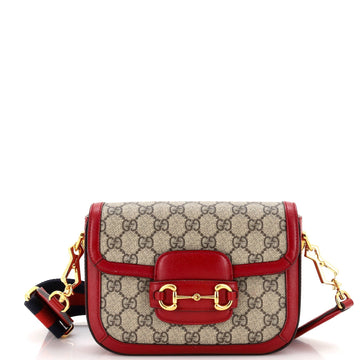 Horsebit 1955 Shoulder Bag VS Coated Canvas Mini