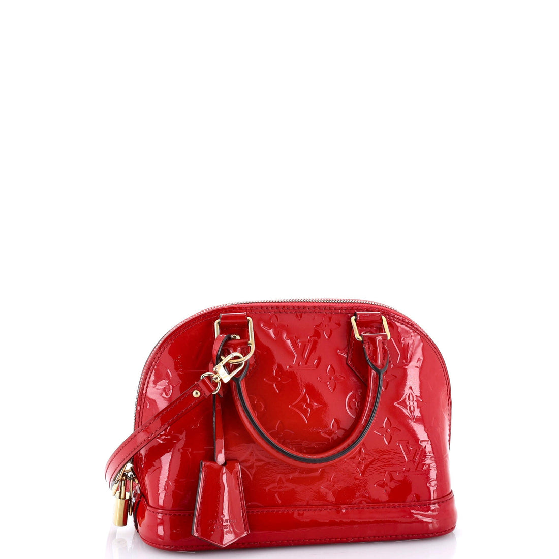 Alma Handbag Monogram Vernis BB