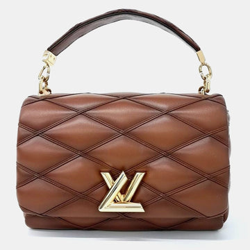 Brown Leather GO-14 MM Bag