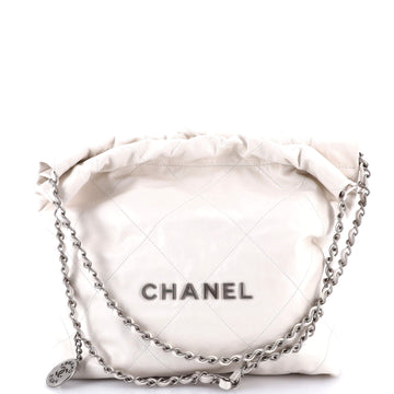 22 Chain Hobo Quilted Calfskin Small