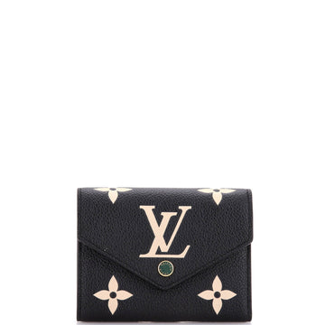 Victorine Wallet Bicolor Monogram Empreinte Giant