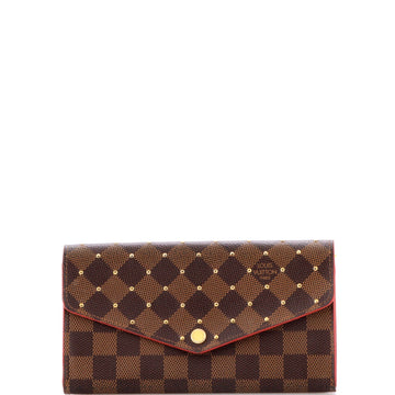 Sarah Wallet NM Studded Damier