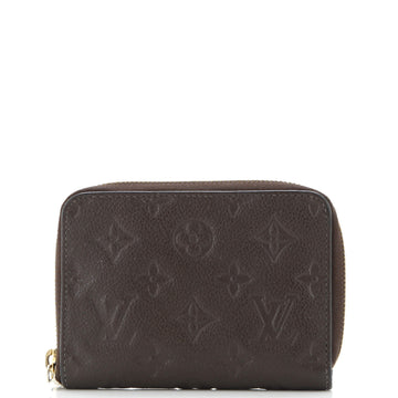 Secret Wallet Monogram Empreinte Leather Compact