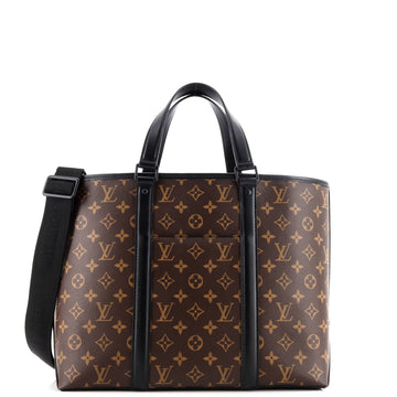 Weekend Tote Macassar Monogram Canvas PM