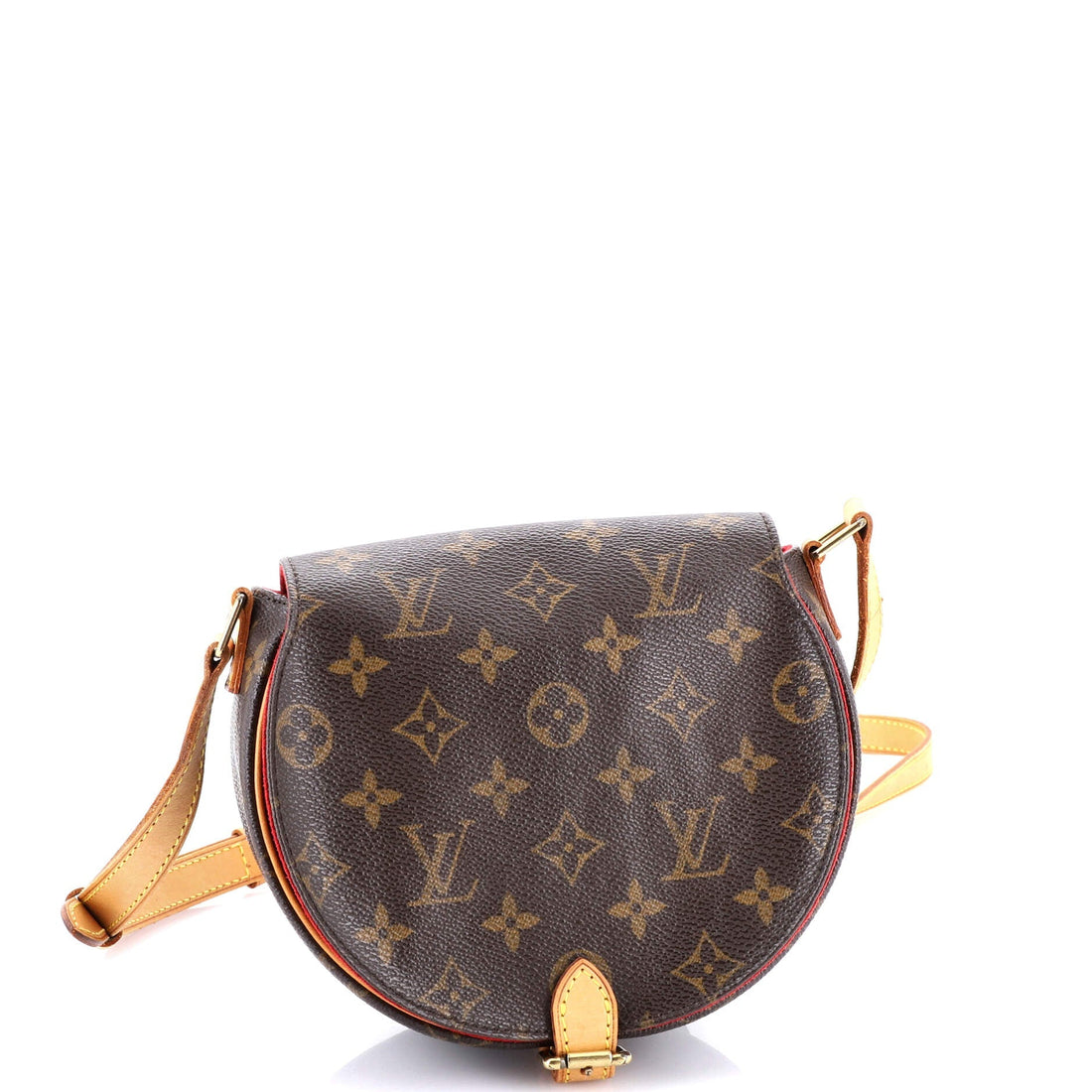 Tambourine Handbag Monogram Canvas