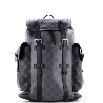 Christopher Backpack Reverse Monogram Eclipse Canvas MM