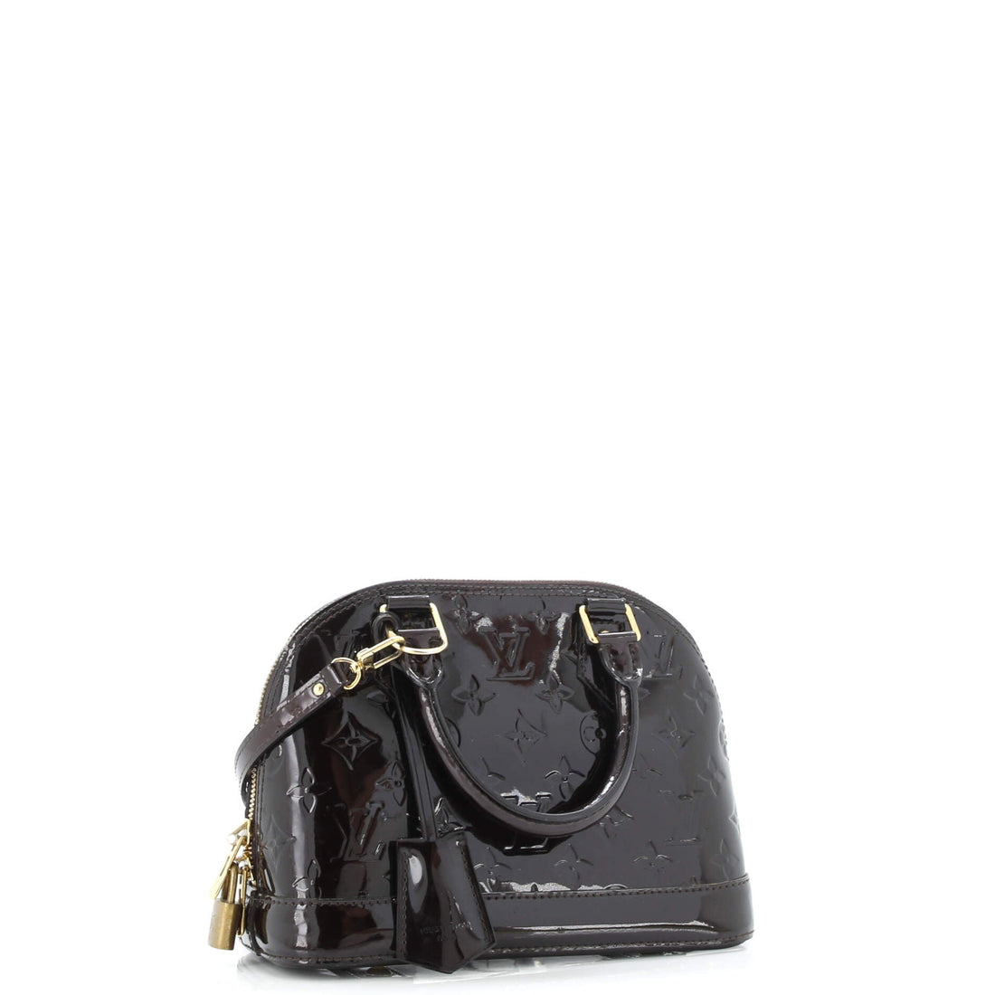 Alma Handbag Monogram Vernis BB