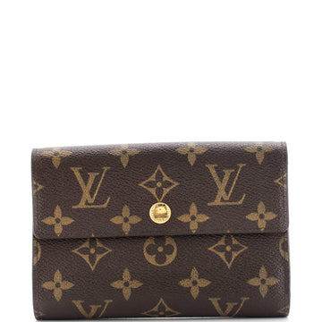 Alexandra Wallet Monogram Canvas