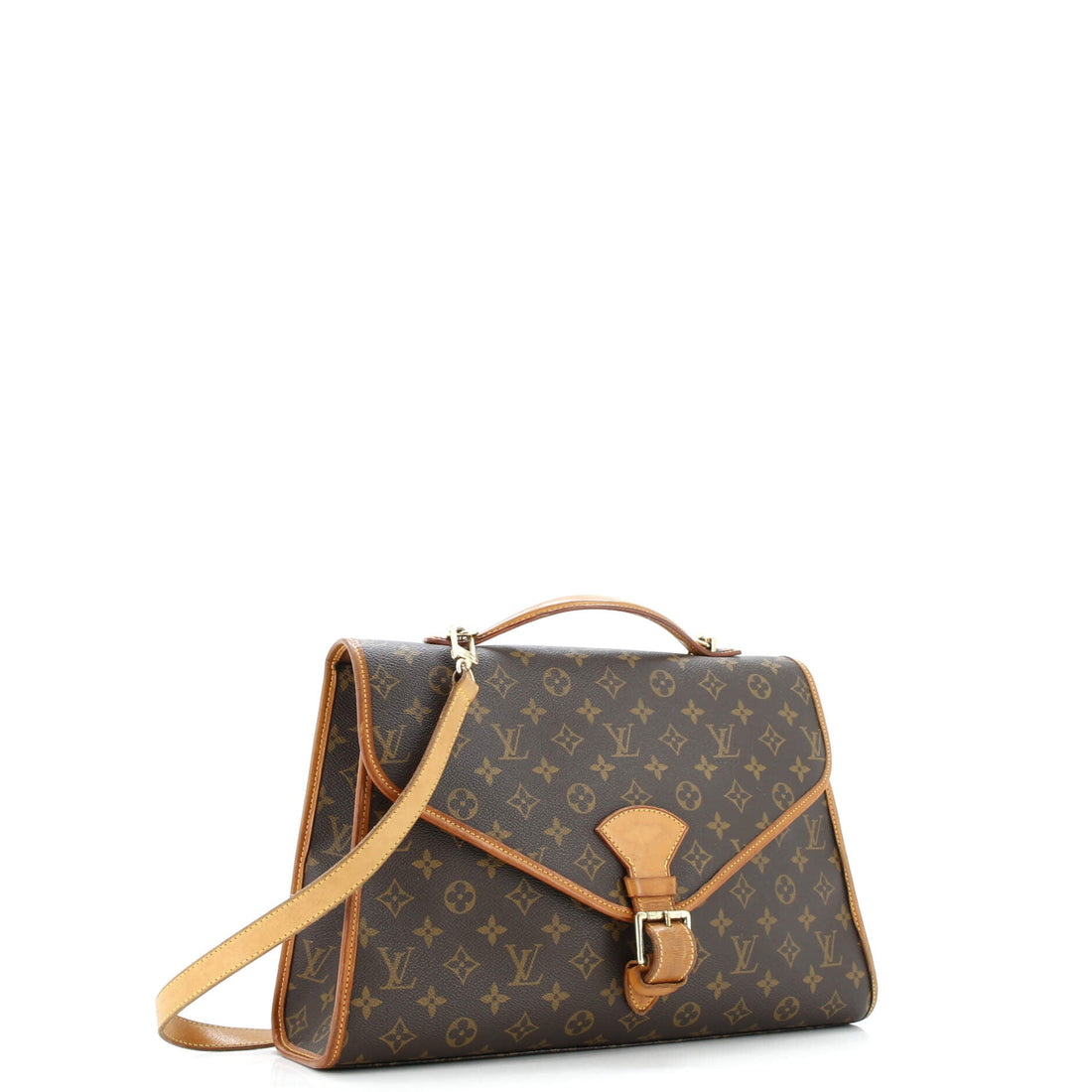 Beverly Briefcase Monogram Canvas MM