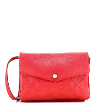 Twice Handbag Monogram Empreinte Leather