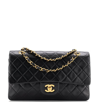Vintage Classic Double Flap Bag Quilted Lambskin Medium