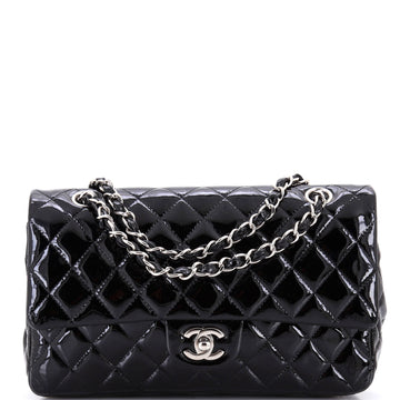 Classic Double Flap Bag Quilted Patent Medium