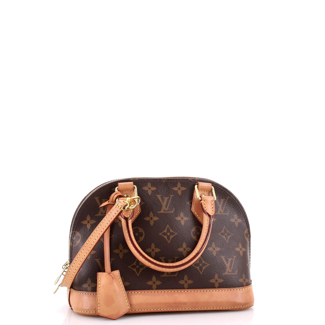 Alma Handbag Monogram Canvas BB