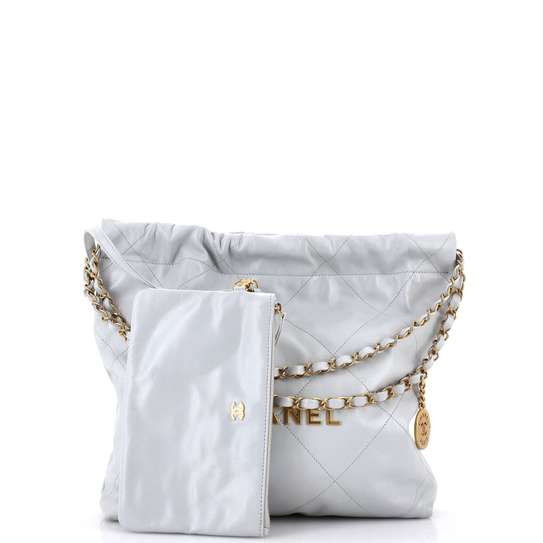 22 Chain Hobo Quilted Calfskin Small