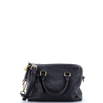 Speedy Bandouliere Bag Monogram Empreinte Leather 25