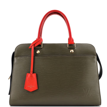 Vaneau Handbag Epi Leather MM
