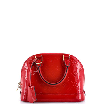 Alma Handbag Monogram Vernis BB