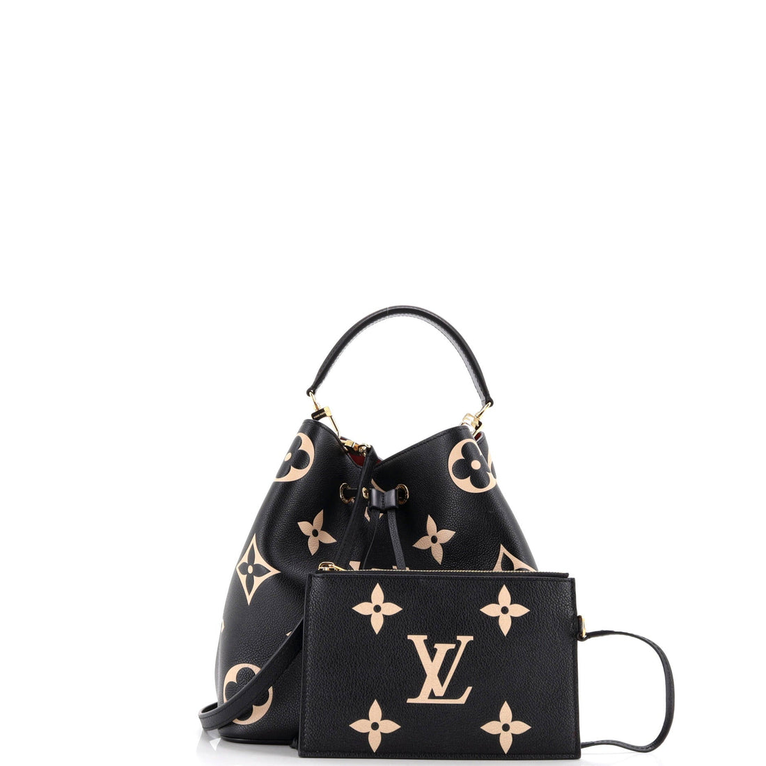 NeoNoe Handbag Bicolor Monogram Empreinte Giant MM