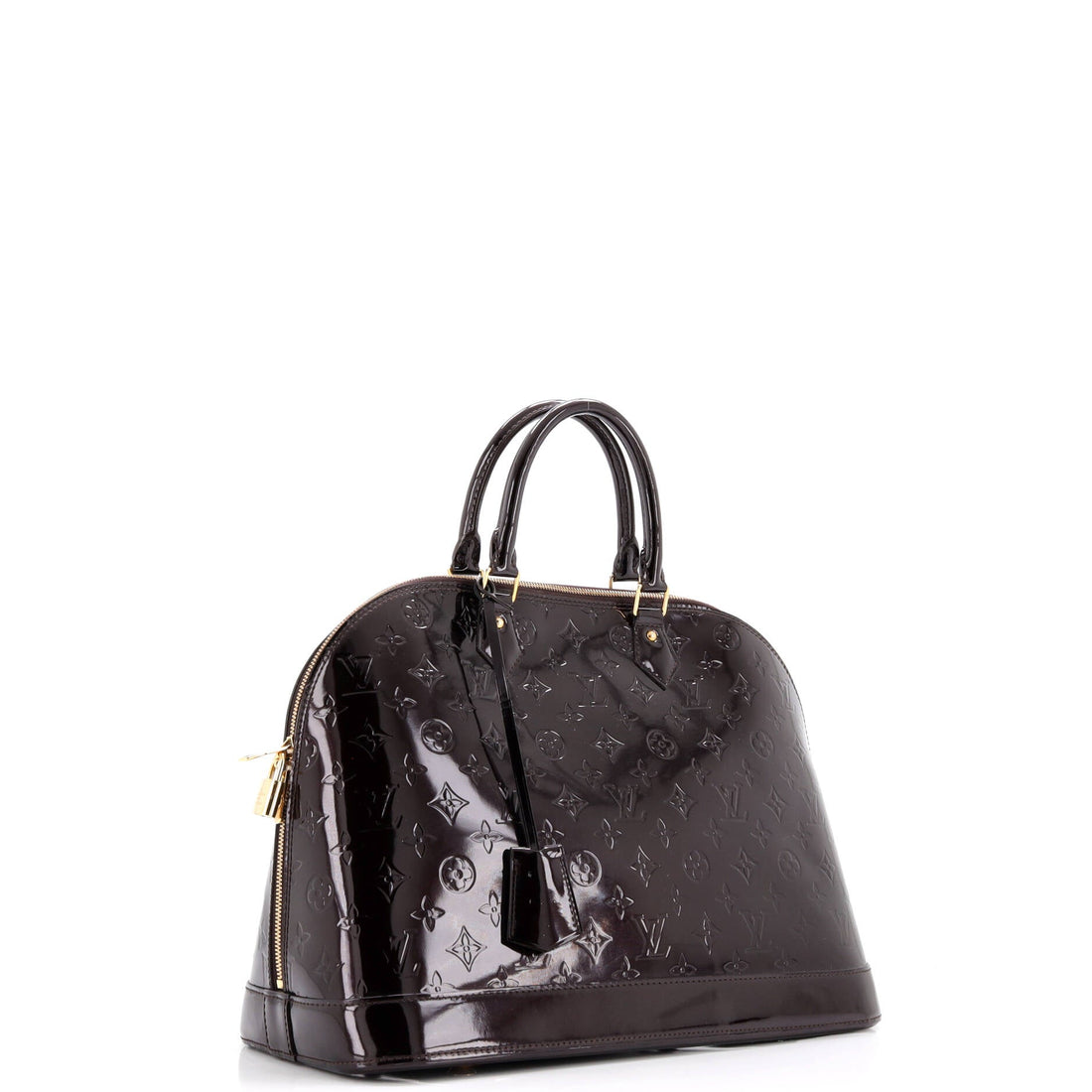 Alma Handbag Monogram Vernis GM