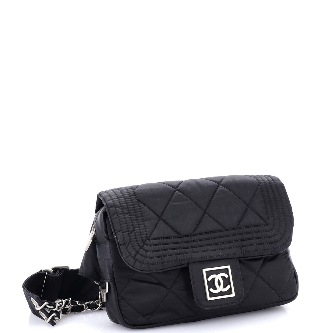 Sport Line Waist Bag Quilted Nylon