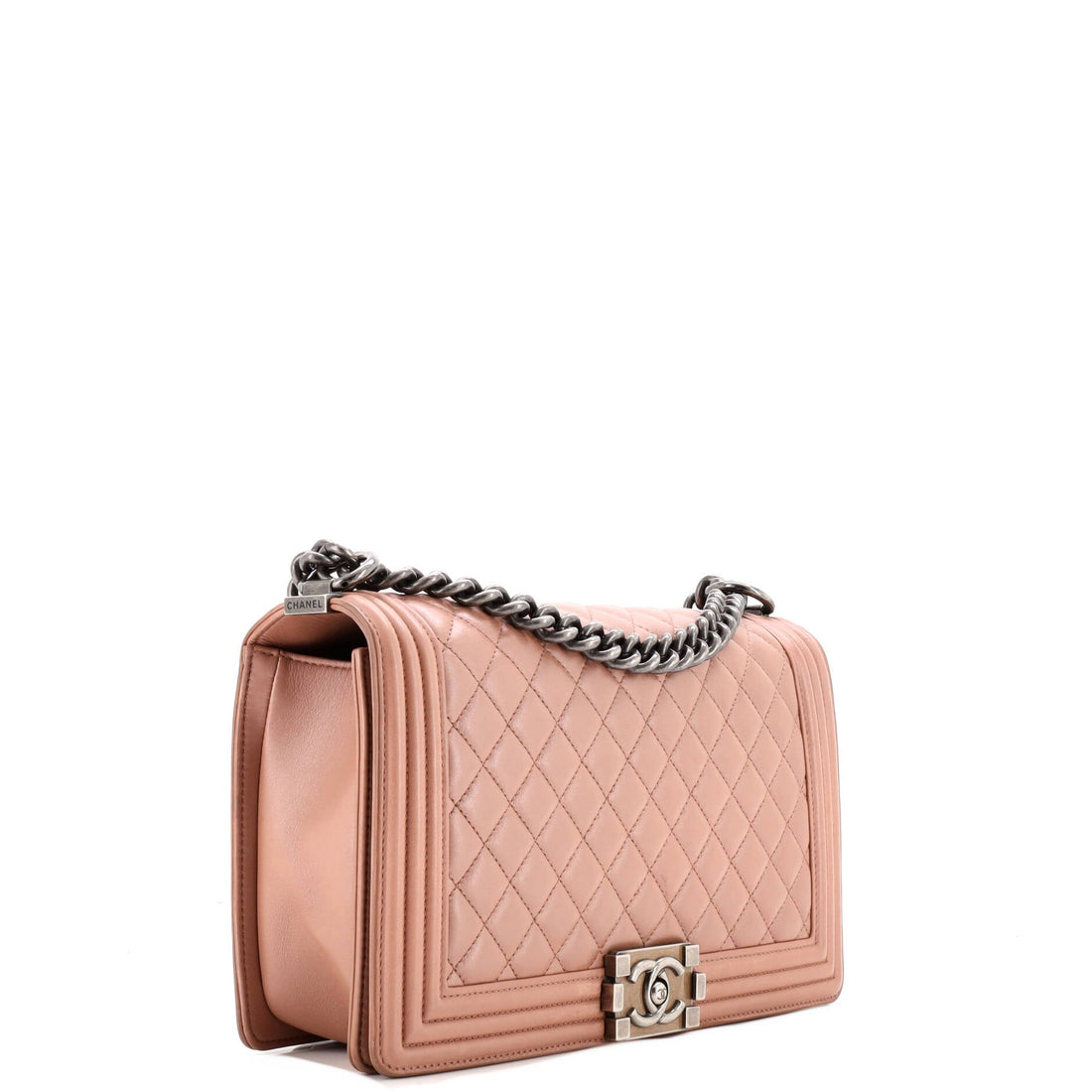 Boy Flap Bag Quilted Calfskin Old Medium