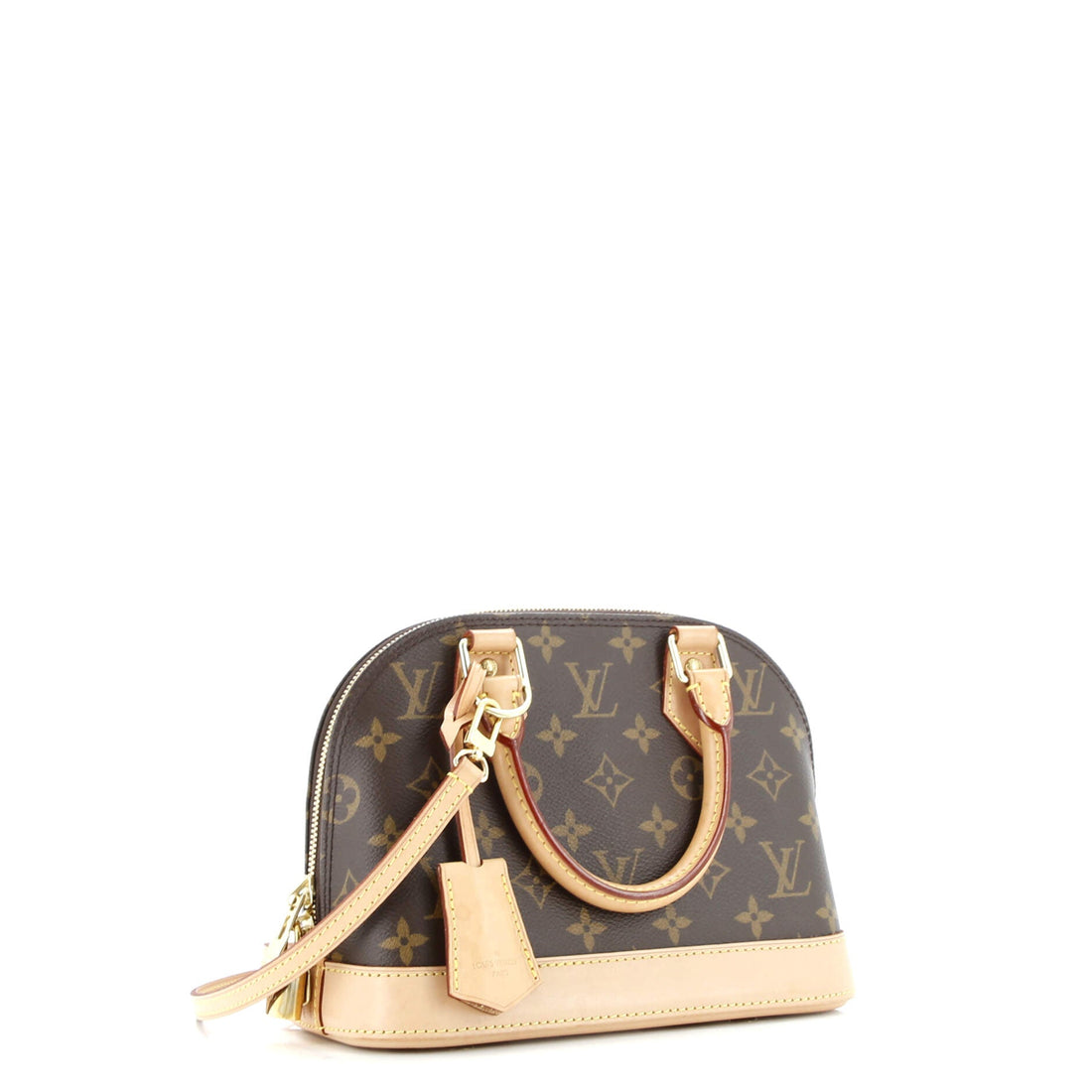 Alma Handbag Monogram Canvas BB