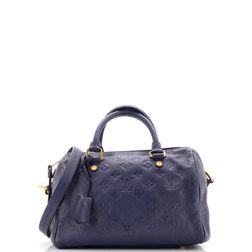 Speedy Bandouliere Bag Monogram Empreinte Leather 25