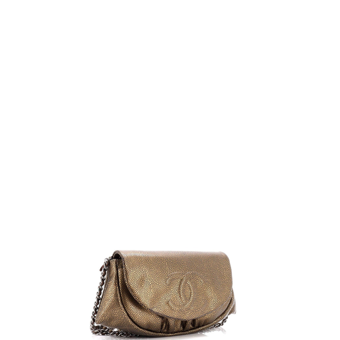 Half Moon Wallet on Chain Caviar