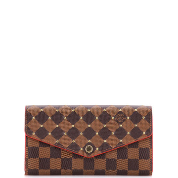 Sarah Wallet NM Studded Damier