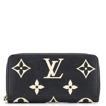 Zippy Wallet Bicolor Monogram Empreinte Giant