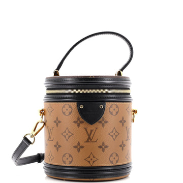 Cannes Handbag Reverse Monogram Canvas