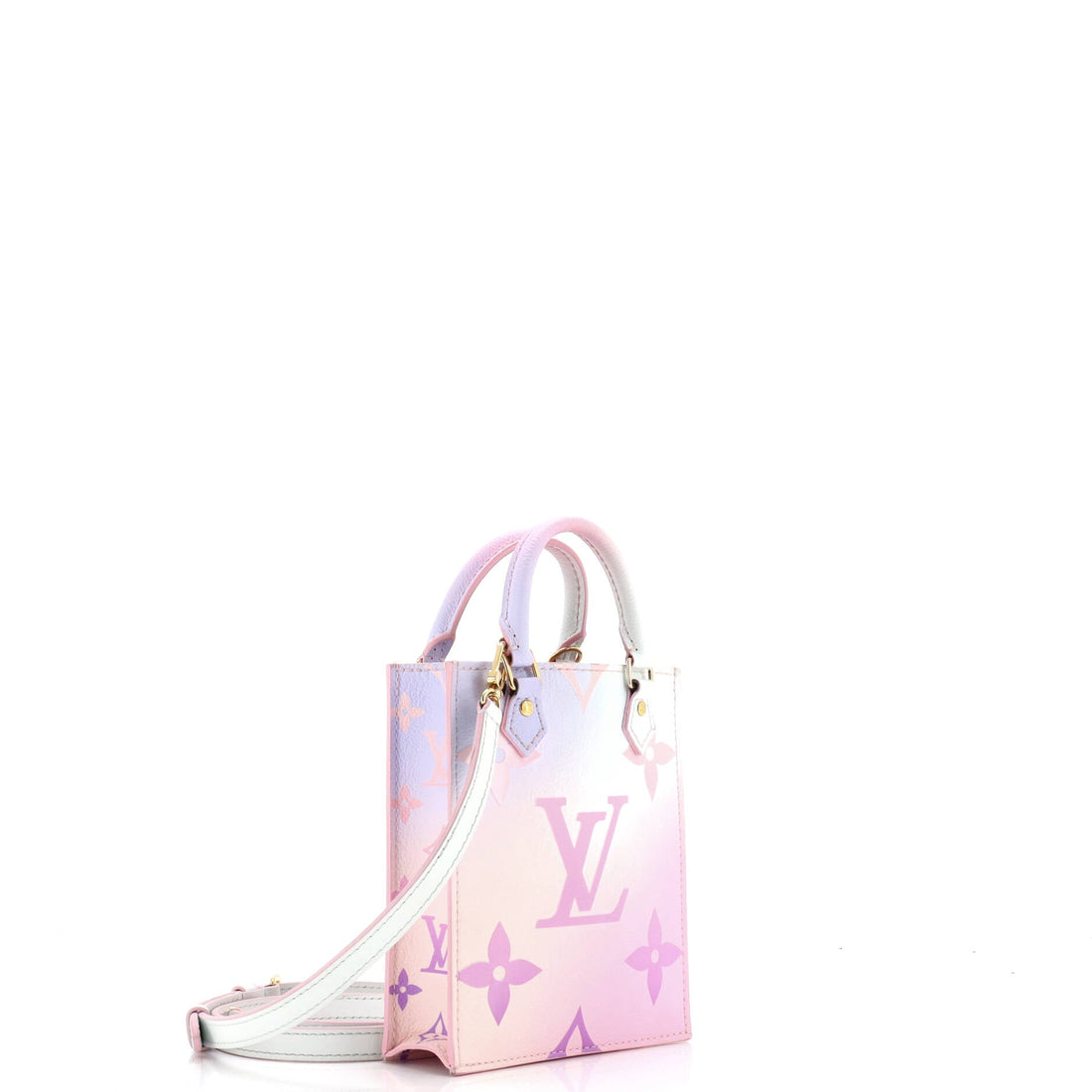 Petit Sac Plat Bag Spring in the City Monogram Giant Canvas