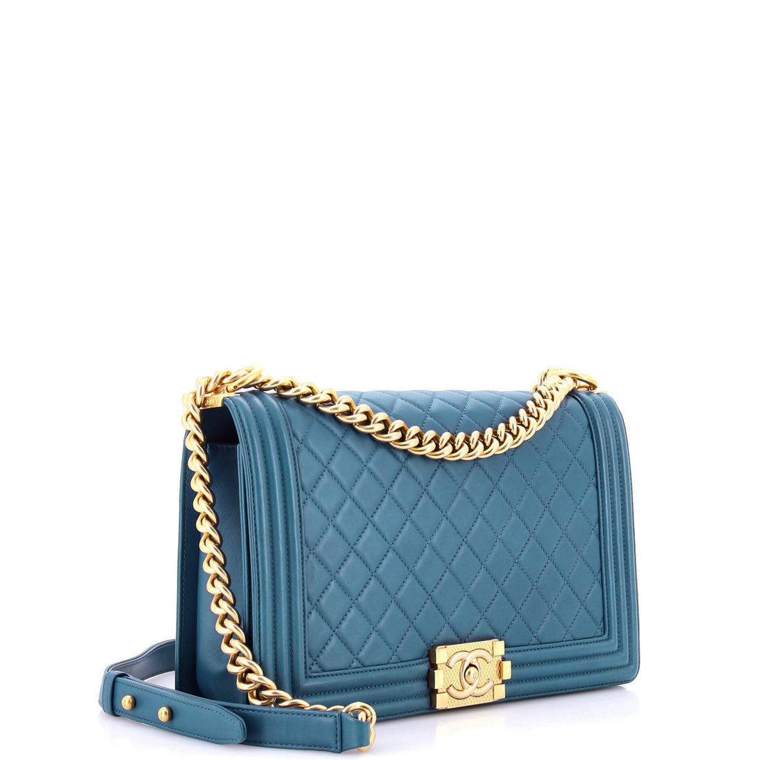 Boy Flap Bag Quilted Calfskin New Medium