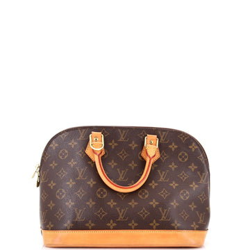 Vintage Alma Handbag Monogram Canvas PM