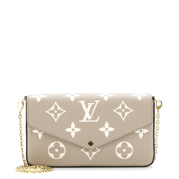 Felicie Pochette Bicolor Monogram Empreinte Giant