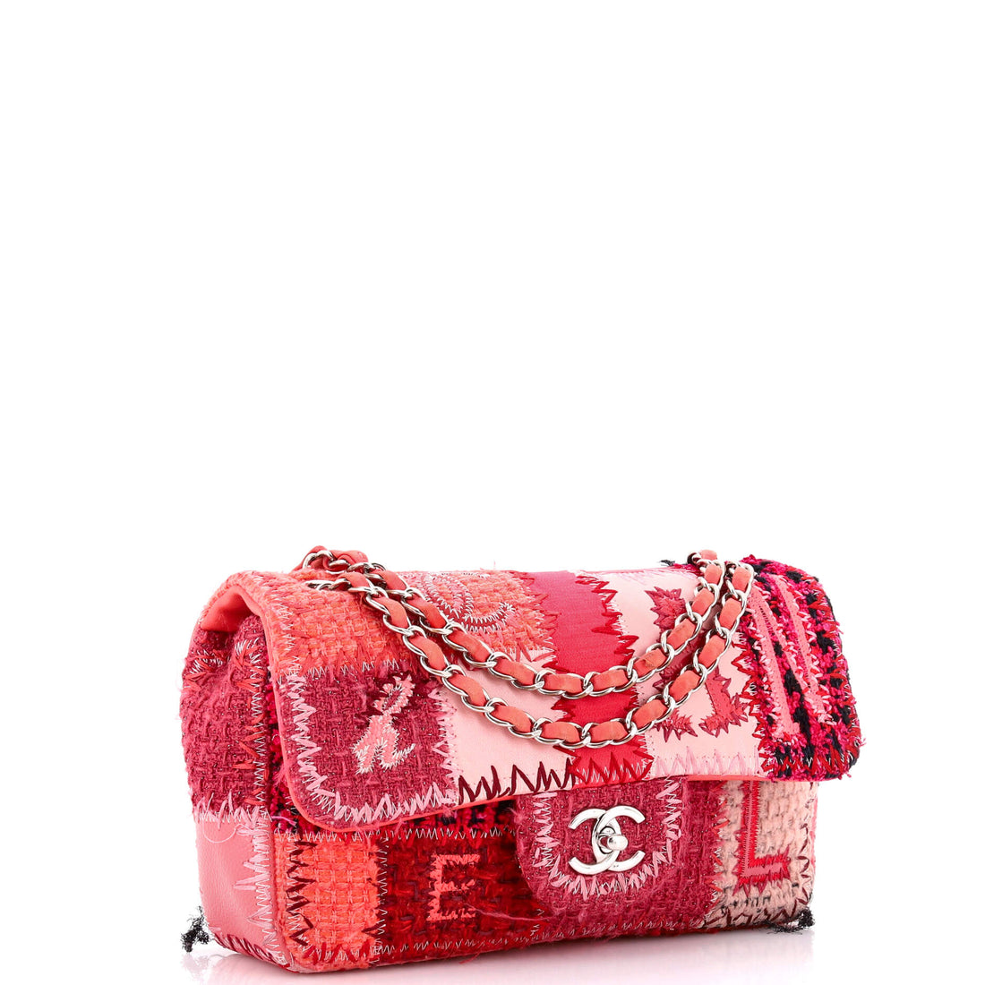 Flap Bag Multicolor Patchwork Medium