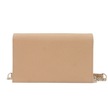 GUCCI Interlocking G Leather Chain Shoulder Bag Wallet 615523