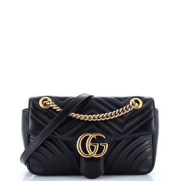 VS Marmont Flap Bag Matelasse Leather Mini