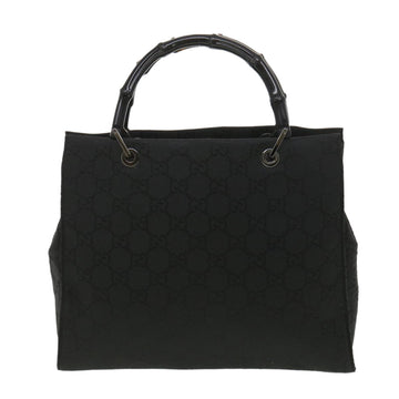 GUCCI VS Canvas Hand Bag Black  38354