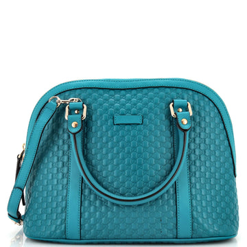 Convertible Dome Satchel (Outlet) Microguccissima Leather Medium