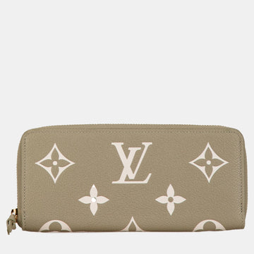 Brown Monogram Giant Empreinte Clemence Zippy Wallet