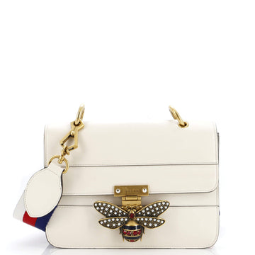 GUCCI Queen Margaret Flap Bag Colorblock Leather Medium